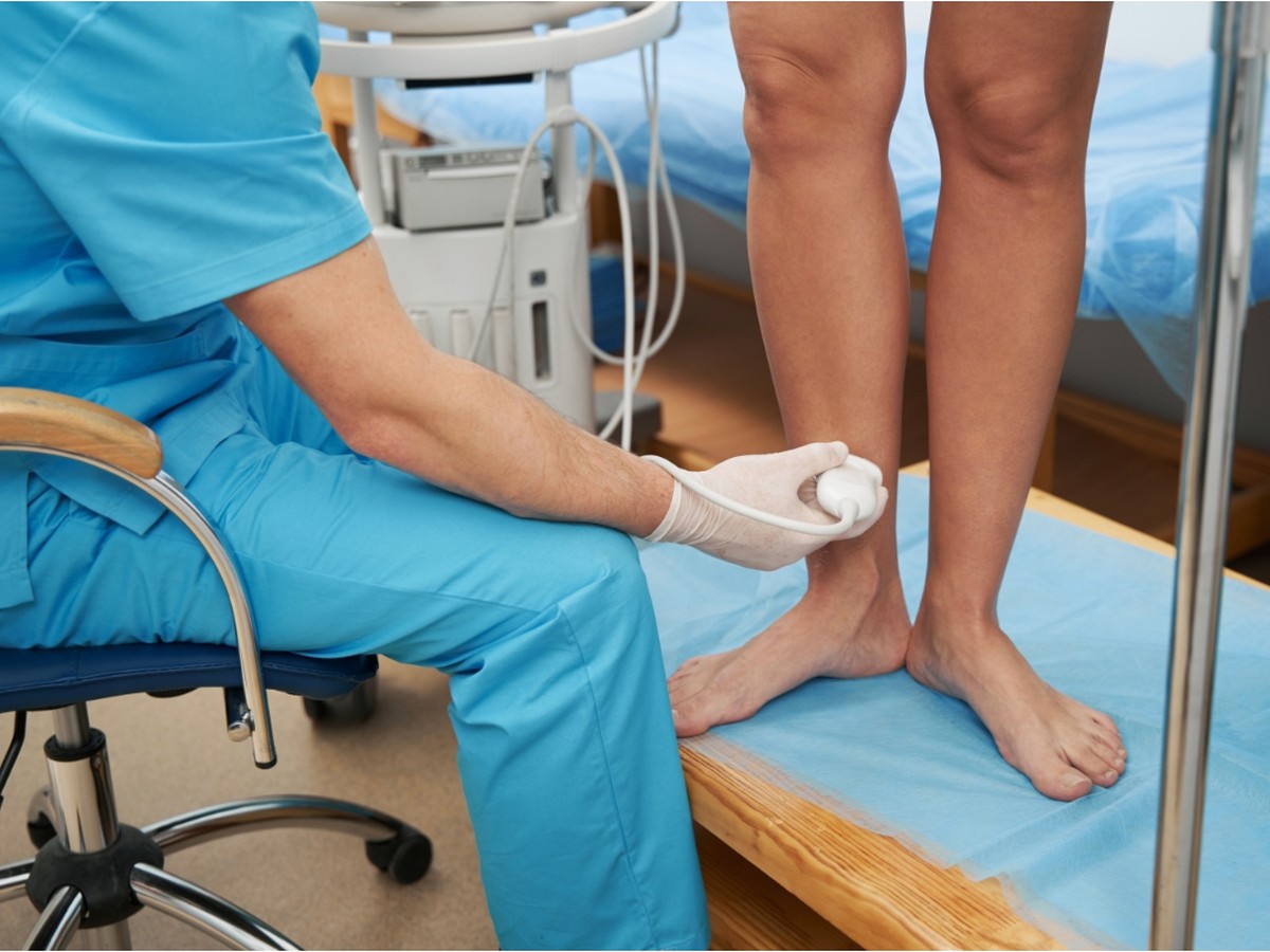In-house vascular ultrasound testing at South Texas Vascular Institute in Edinburg, TX